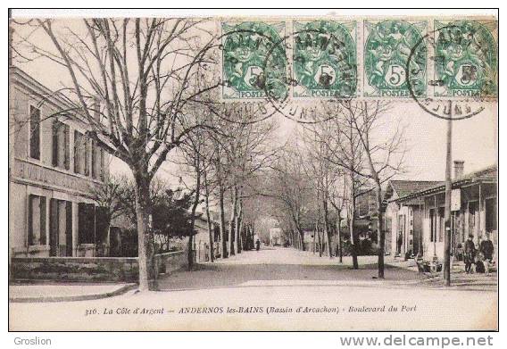 ANDERNOS LES BAINS (BASSIN D'ARCACHON) 316 BOULEVARD DU PORT