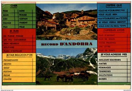 Andorra - Record d Andorra