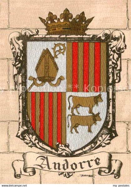 Andorre Andorra Wappen