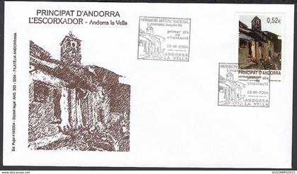 Andorre  2004 - Andorre Espagnole-  FDC. Yvert  Nº 301. Theme: Peinture..............  (EB) DC-10003