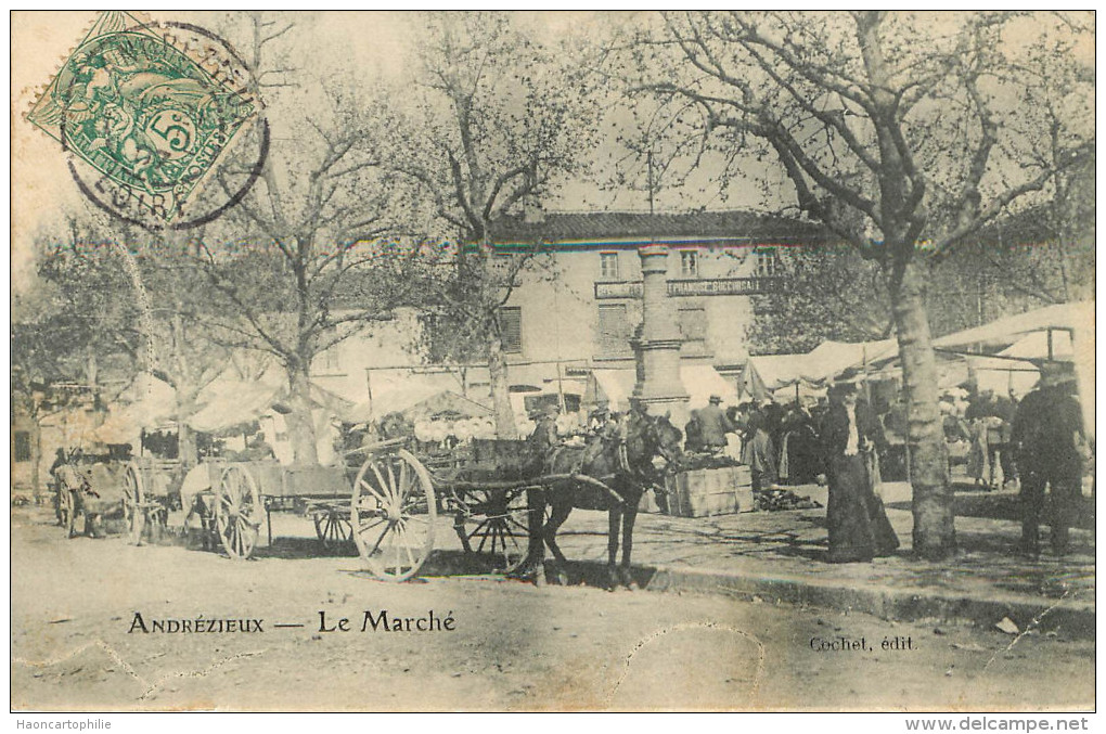 Andrézieux (42) le marché