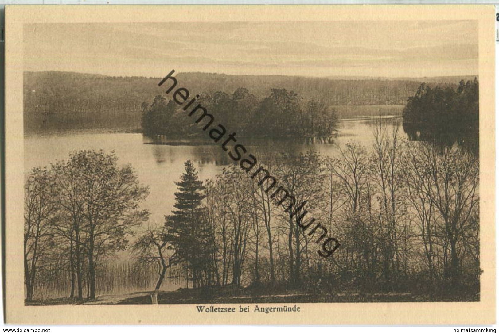 Angermünde - Wolletzsee - Verlag J. Goldiner Berlin