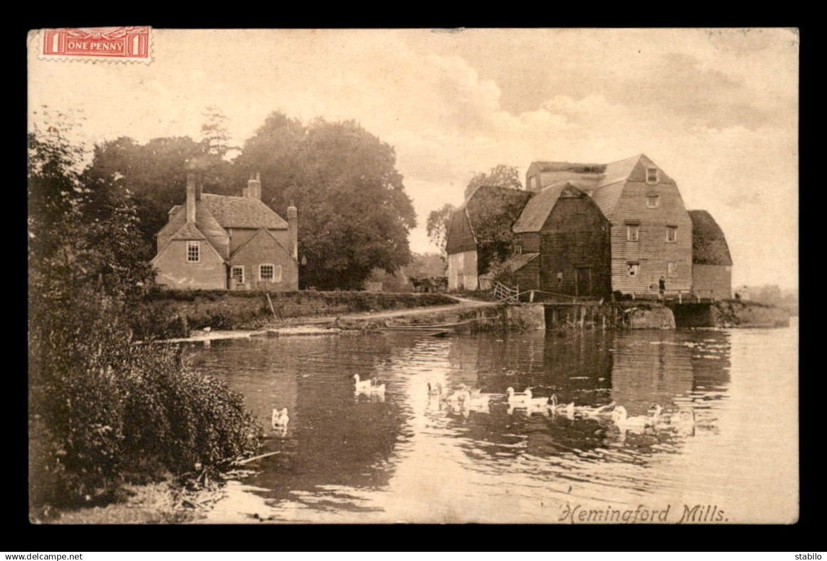 ANGLETERRE - HUNTINGDONSHIRE - HEMINGFORD MILLS