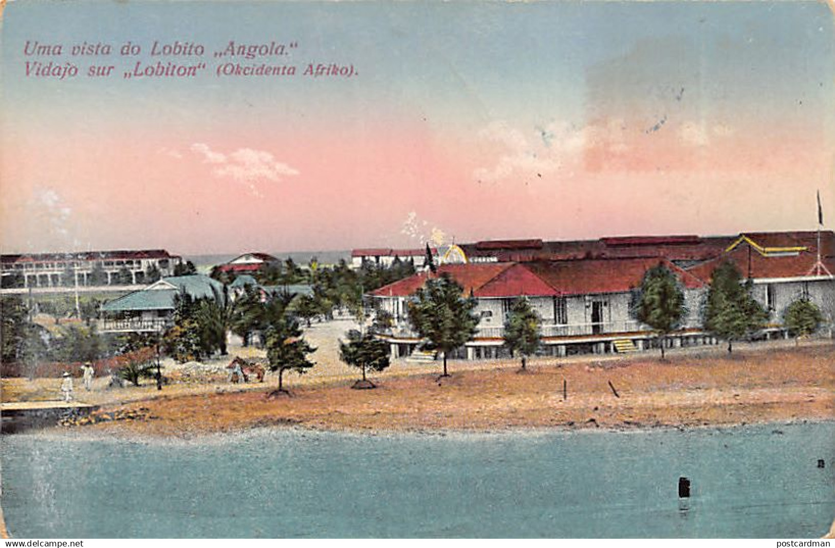 Angola - LOBITO - Bird's eye view - Publ. unknown