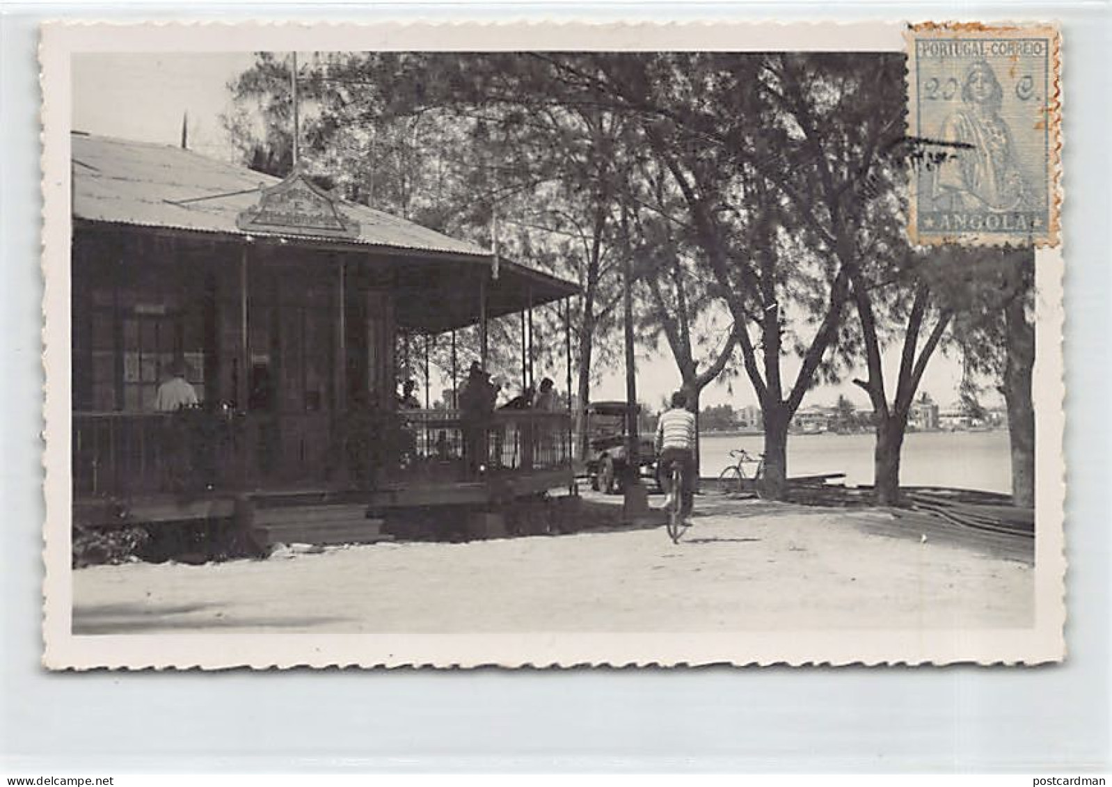 Angola - LOBITO - The post office - REAL PHOTO - Ed. Artur Nuñes