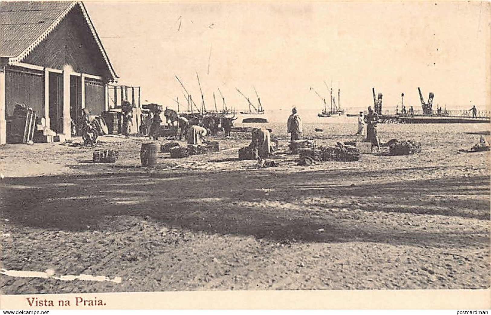 Angola - MOÇÂMEDES - View on the beach - Publ. unknown