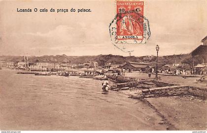 Angola - LUANDA - The fish square pier - Publ. unknown