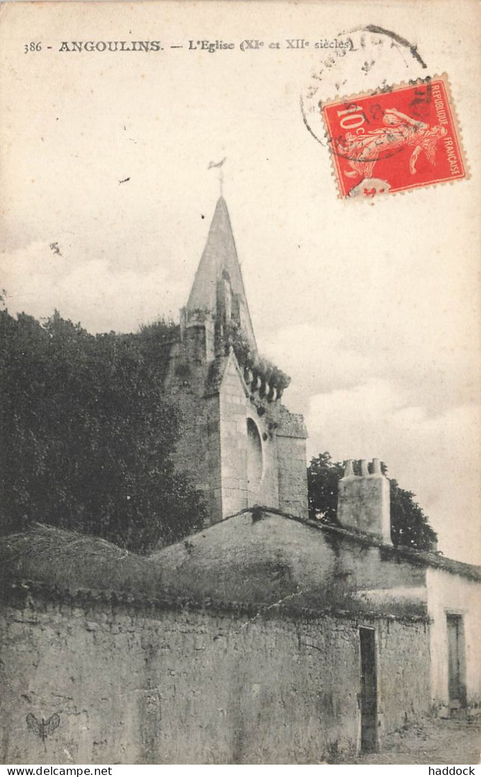 ANGOULINS : L'EGLISE