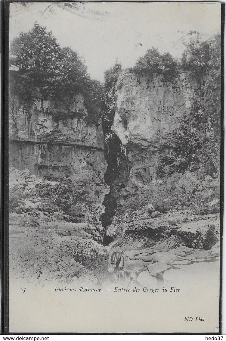 Annecy - Entrée des Gorges du Fier