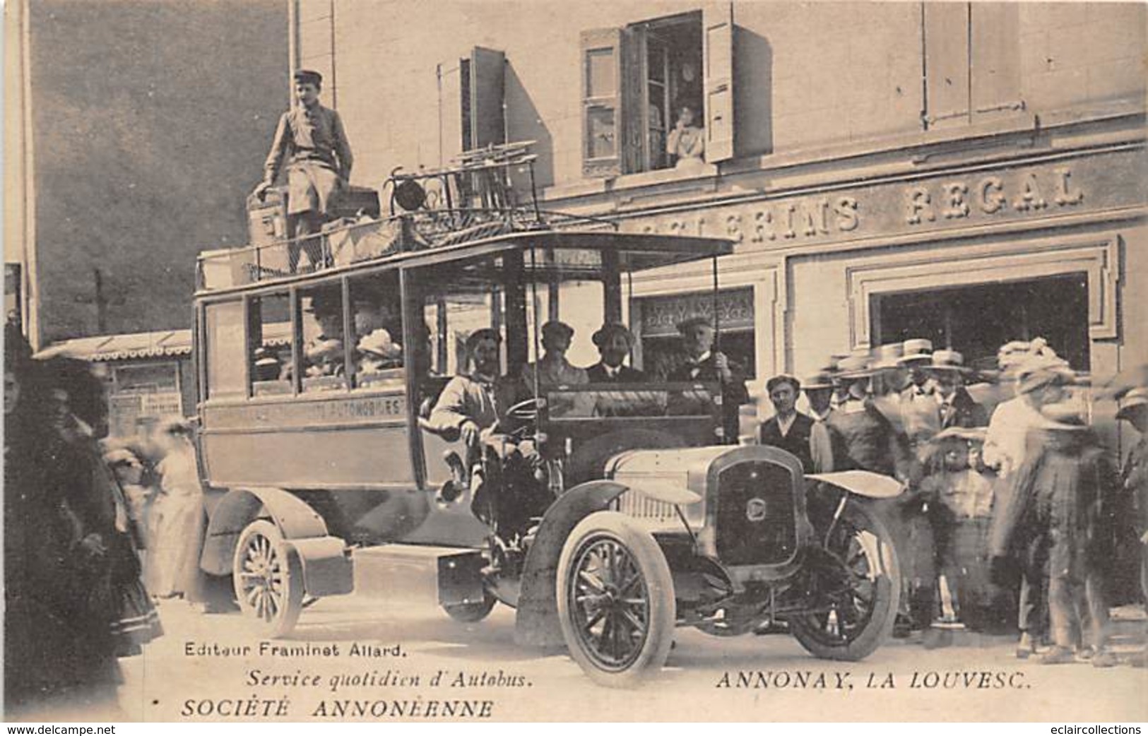 Annonay      07         Autobus Annonay La Louvesc    (voir scan)