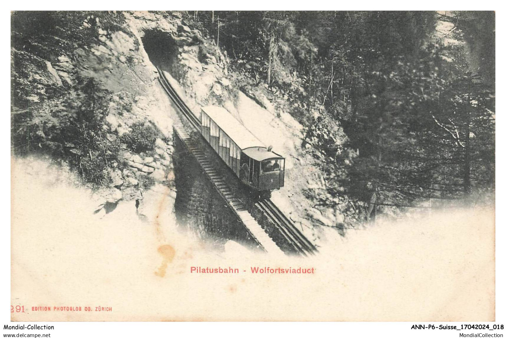 ANNP6-0364-SUISSE - OBWALD - pilatusbahn - wolfortsviaduct