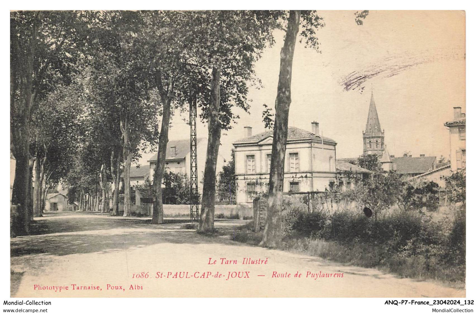 ANQP7-0578-81 - SAINT-PAUL-CAP-DE-JOUX - route de puylaurens