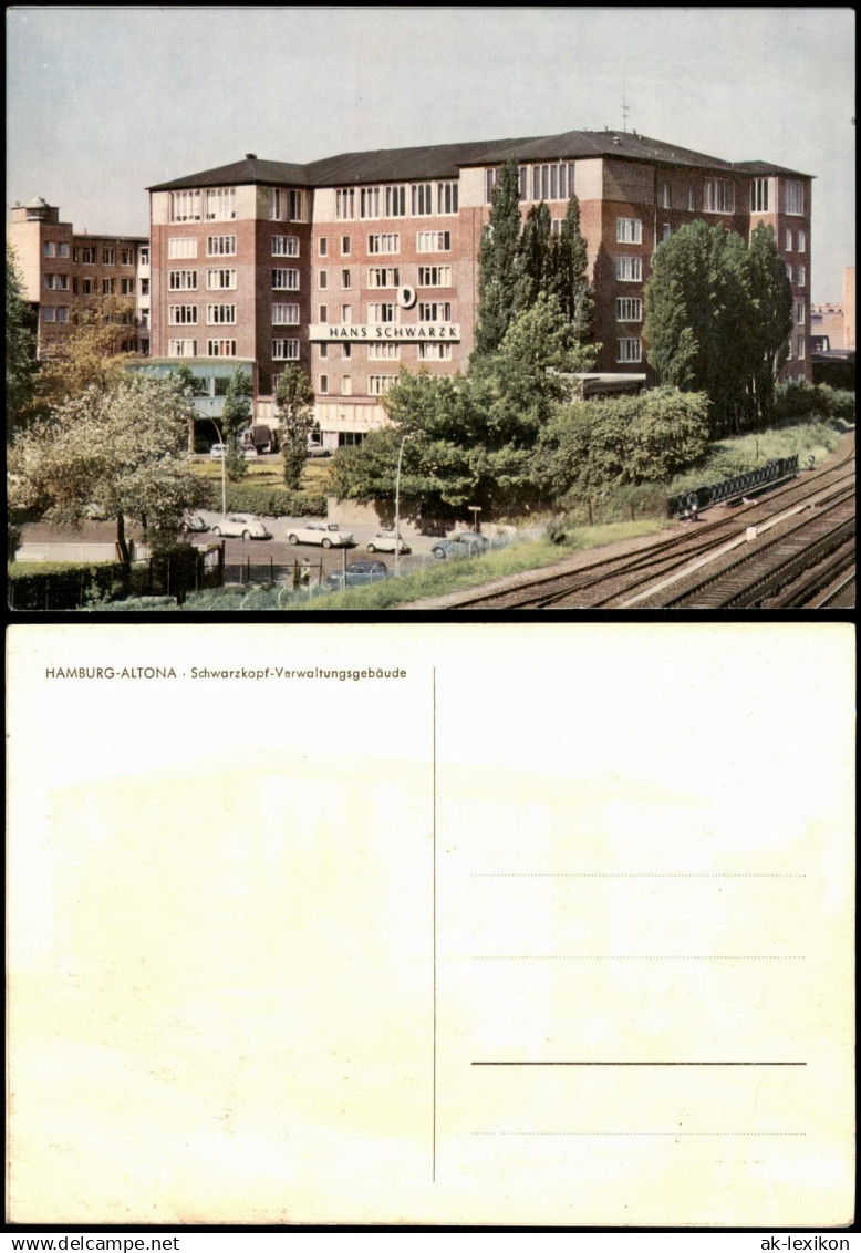 Ansichtskarte Altona-Hamburg ALTONA Schwarzkopf-Verwaltungsgebäude 1960