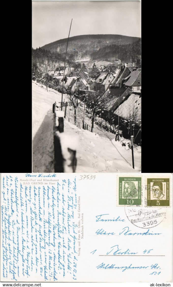 Ansichtskarte Bad Grund (Harz) Bad Grund 1963