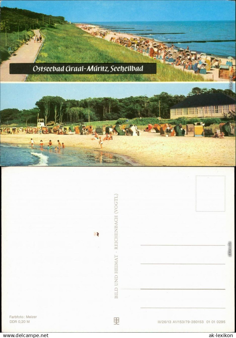 Ansichtskarte Graal-Müritz Ostseebad Graal-Müritz Seeheilbad 1979