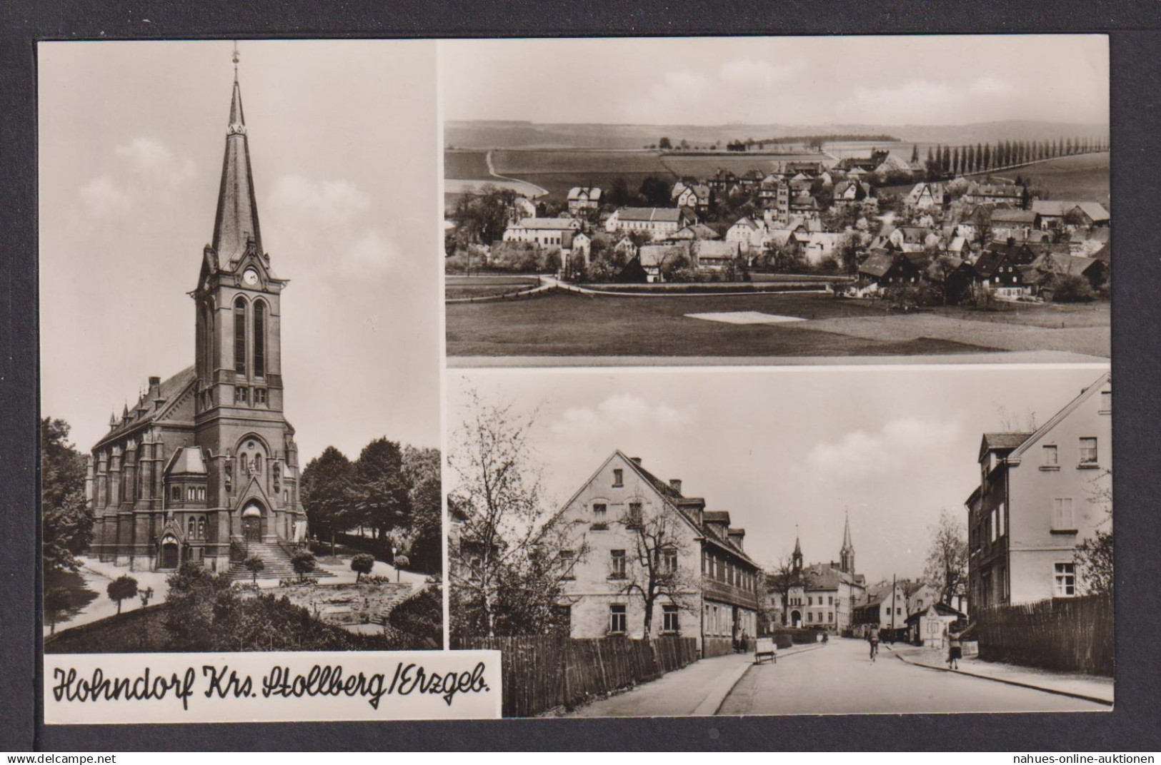 Ansichtskarte Hohndorf Stollberg Erzgebirge Sachsen