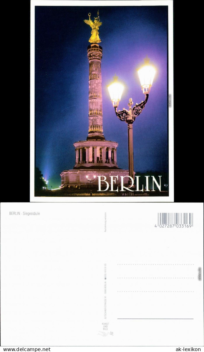 Ansichtskarte Mitte-Berlin Siegessäule 1995