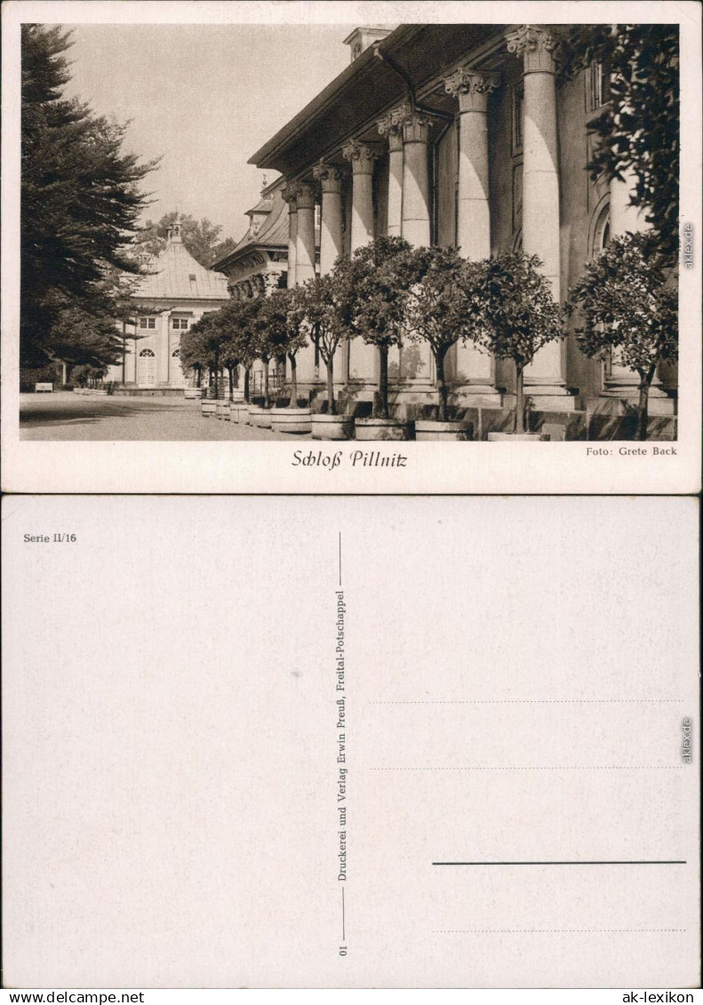 Ansichtskarte Pillnitz Schloss Pillnitz 1964