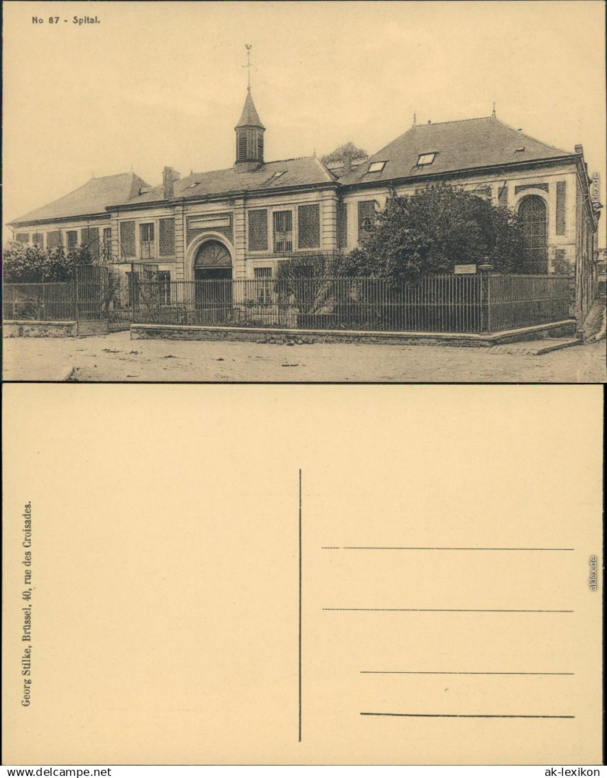 Ansichtskarte Rethel Rethel Spital 1918