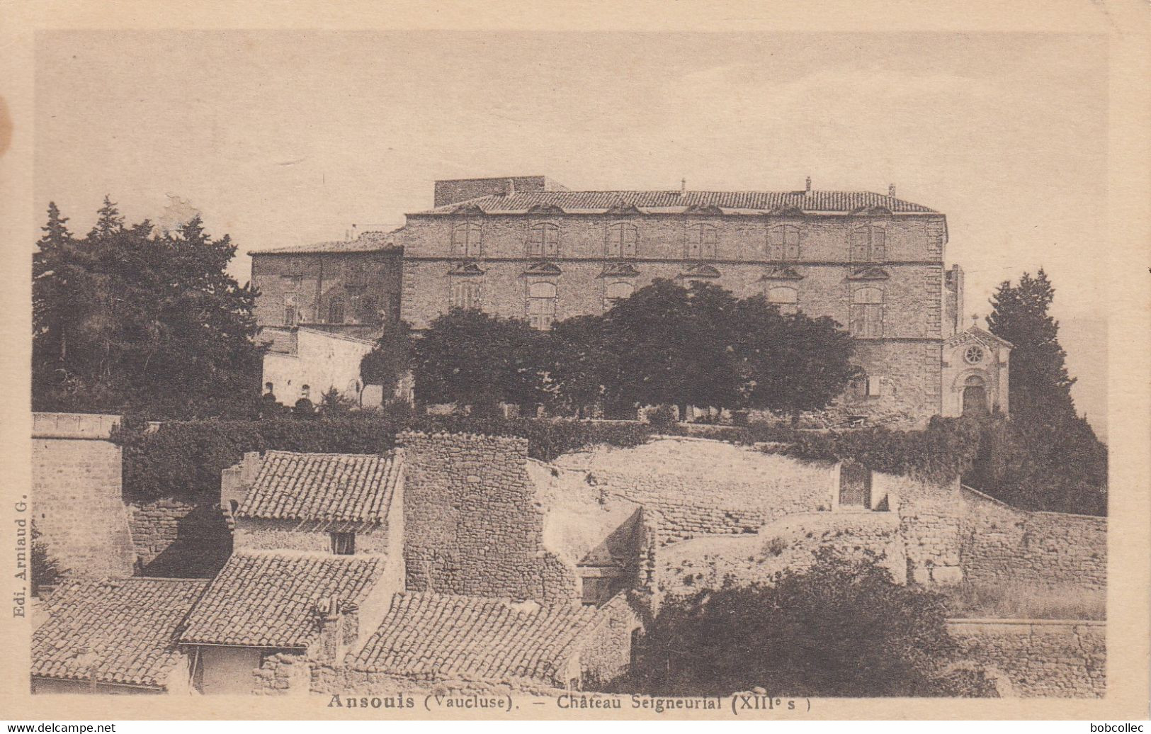 ANSOUIS (Vaucluse): Château Seigneural