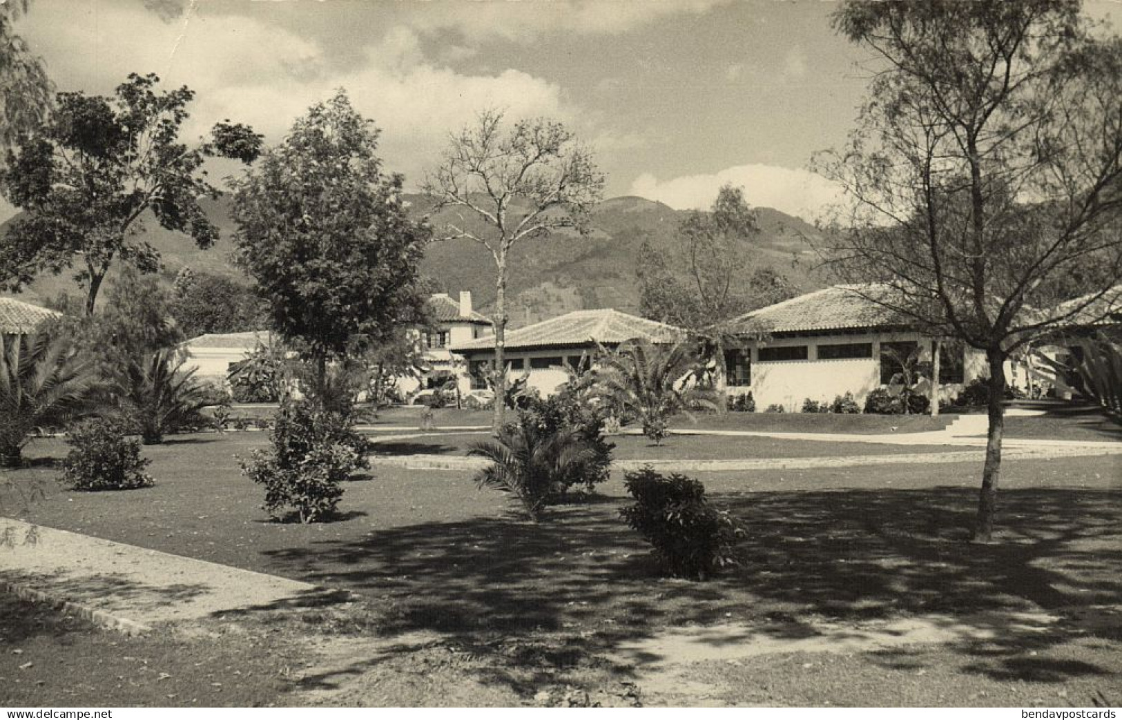 antigua, B.W.I., Hotel Antigua (1940s) RPPC Postcard