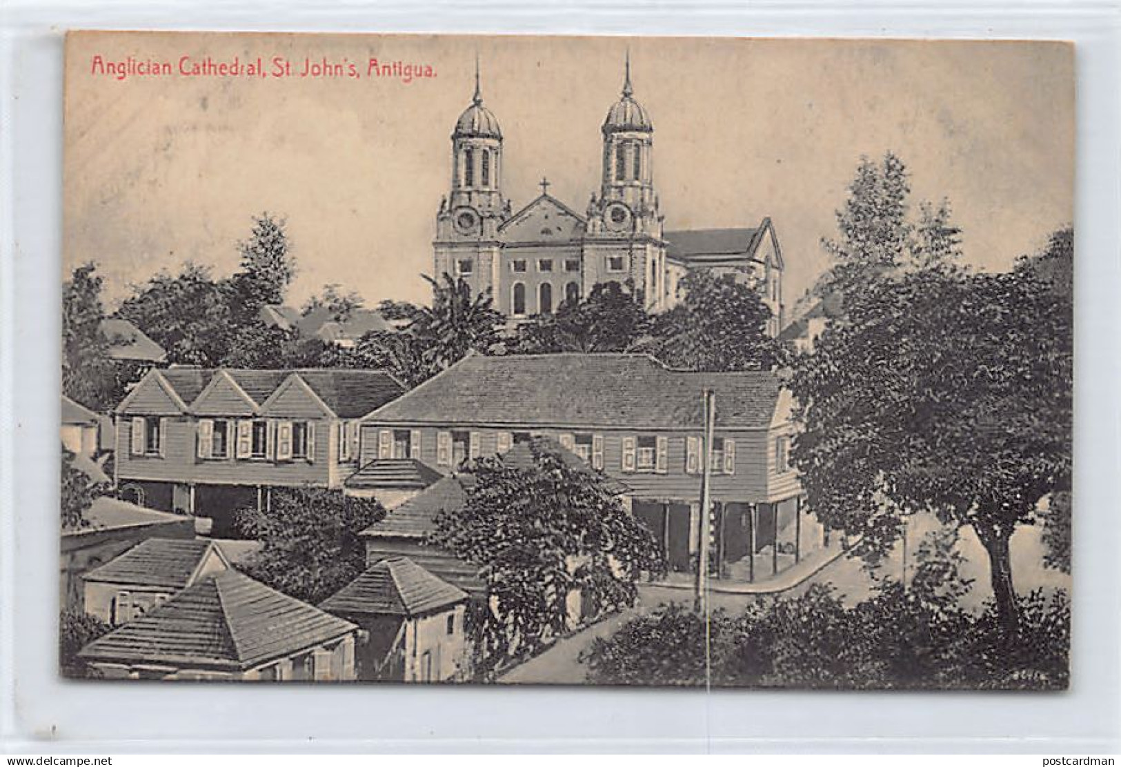 Antigua - ST. JOHN'S - Anglican Cathedral - Publ. John R. Anjo