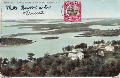 Bermuda - Bermuda Islands from Gibbs Hill Lighthouse - Publ. S. Nelmes