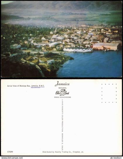 Jamaika (Allgemein) Jamaica Luftbild Aerial View of Montego Bay, Jamaica 1971