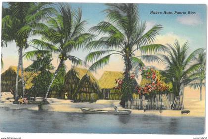 CPA PUERTO RICO - Native Huts - Ed. Carbia Bros., San Juan , Puerto Rico n°5