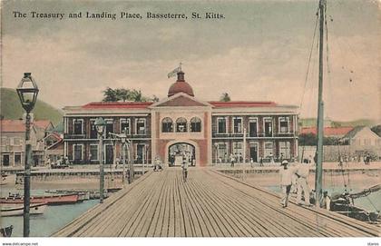 The Treasury and Landing Place - BASSETERRE - ST. KITTS