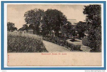 ANTILLES  - SAINTE LUCIE --  Government House