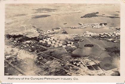 CURACAO - Refinery of the Curacao Petroleum Industry Co. - Aerial view - Publ. Kon. Luchtvaart