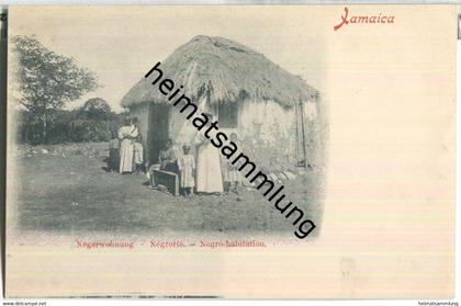 Jamaica - Negro-Habitation - ohne Verlagsangabe ca. 1900