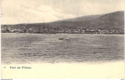 Carte POSTALE  Ancienne  de  HAITI - PORT au PRINCE /