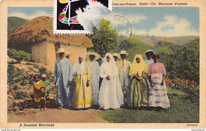 Haiti - A pesant wedding - Ed. Paul Couba