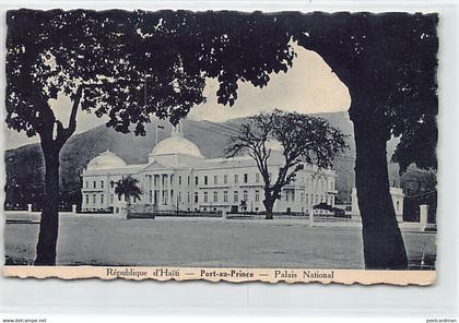 Haiti - PORT AU PRINCE - National Palace - Publ. Benoit Couba