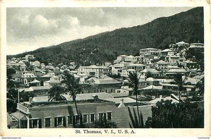 cpa ILES VIERGES - SAINT THOMAS - V.I. USA