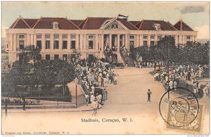 CURACAO / Stadhuis - Colorisée