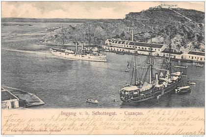 CURACAO / Ingang v.h. Schottegat