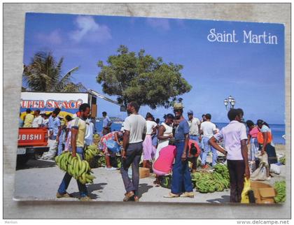 Netherland Antilles -Saint Martin French Antilles - MARIGOT - Marche - Market     D125792