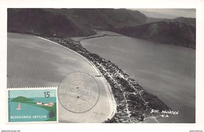 Sint Marteen - Aerial view - REAL PHOTO - Publ. unknown