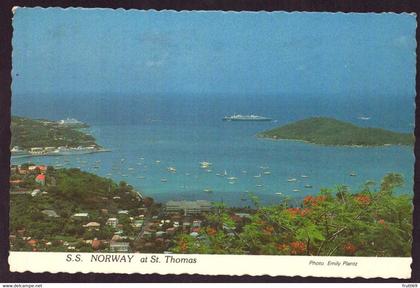 AK 077087 U.S. VIRGIN ISLANDS - S.S. Norway at St. Thomas