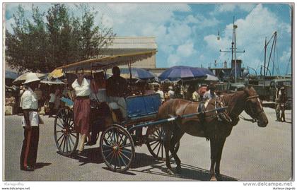 Nassau - Bahamas - old postcard without stamp travelled 1959? bb160204