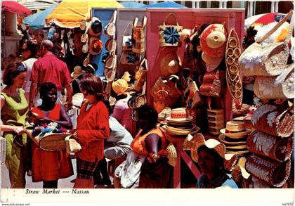 Nassau - Straw Market - Bahamas