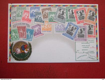 BARBADES - BARBADOS - " TIMBRES DE BARBADES "- " SUP CARTE '" ----