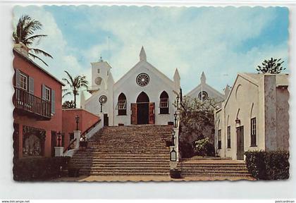 Bermuda - St. Peter's church, St. George's Parish - Publ. Bermuda Drog Co.