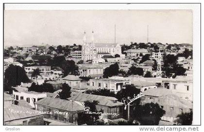 PORT AU PRINCE HAITI PANORAMA (CARTE PHOTO)