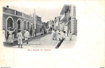 ¤¤   ANTILLES   -   ILES VIERGES   -  Main Street   -  Saint-Thomas    -   ¤¤