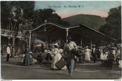 St. Thomas - W.I. - The Market