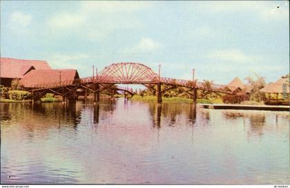 Ansichtskarte Guamá Holzbrücke Cuba Kuba 1969